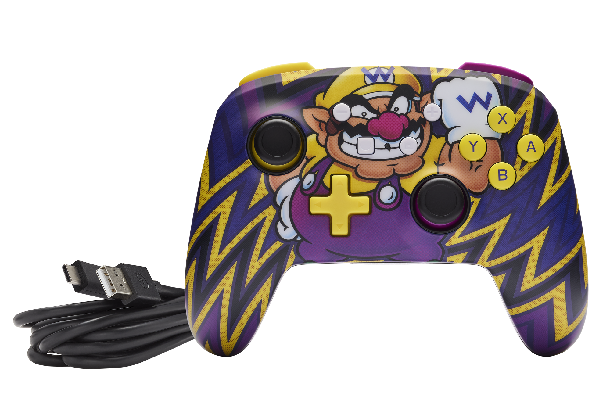 POWERA Wario Controller Mehrfarbig für Nintendo Switch, Nintendo Switch OLED, Nintendo Switch Lite