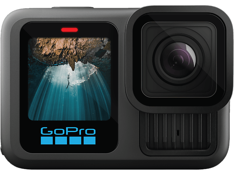 GoPro Hero 13 Black Action Cam, 5.3K60, 27 MP Foto, HyperSmooth 6.0