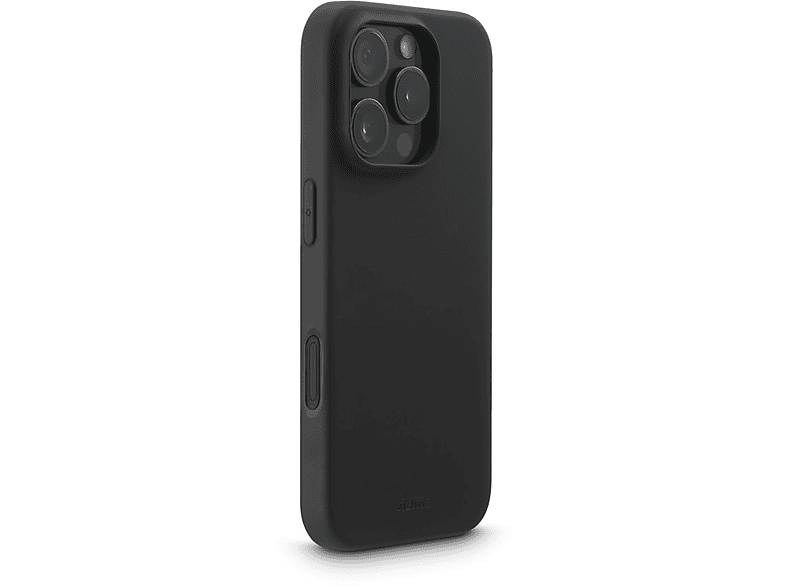 Hama Handyhülle Fantastic Feel Backcover, für Apple iPhone 16 Pro, Schwarz