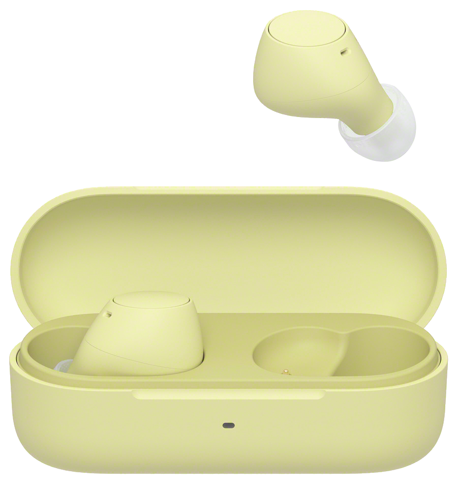 SONY WF-C510Y TWS vezeték nélküli fülhallgató mikrofonnal, sárga (WFC510Y.CE7)