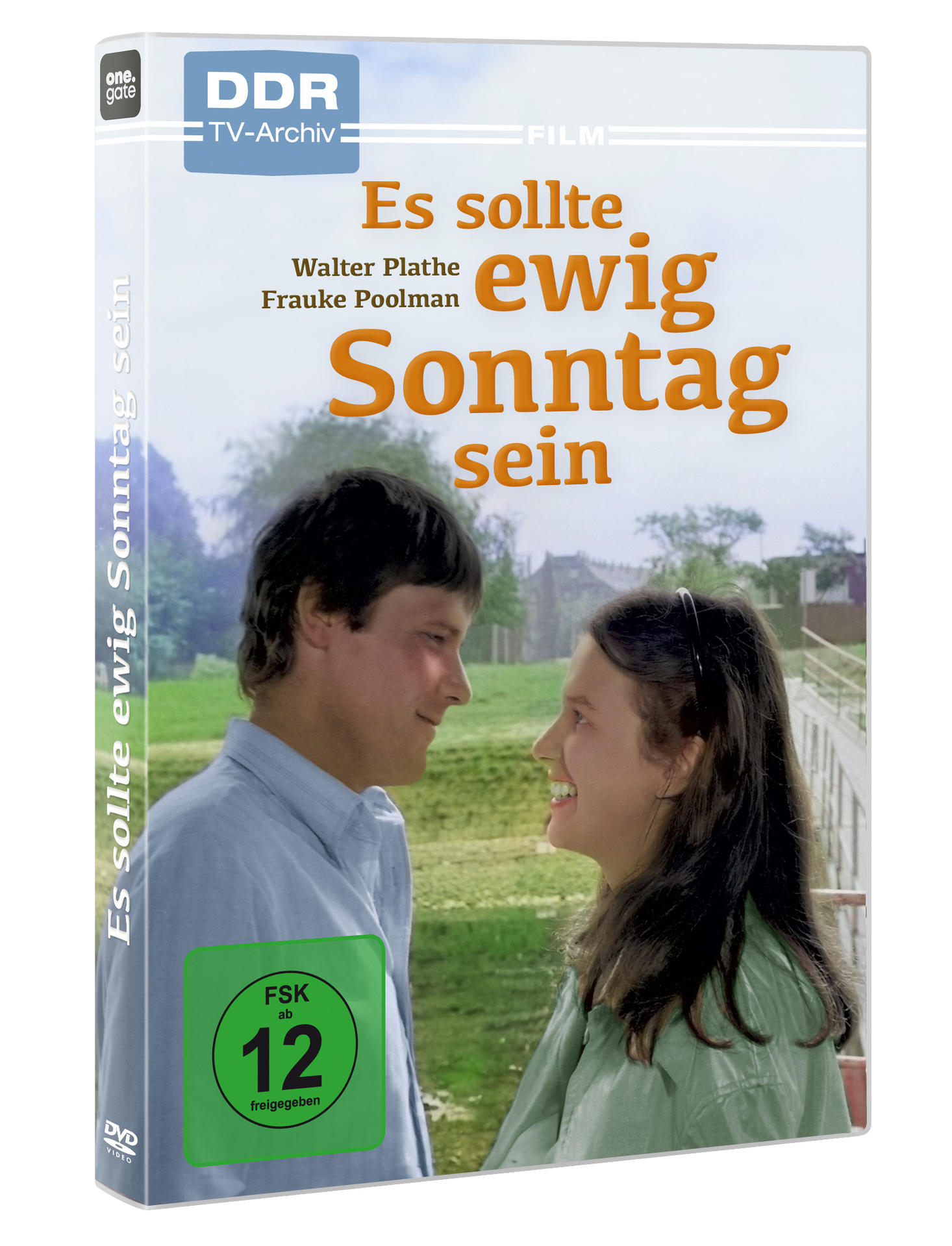 DVD-Hülle mit Schauspielern, Text auf Deutsch und einem grünen Bewertungsetikett. Himmelshintergrund.