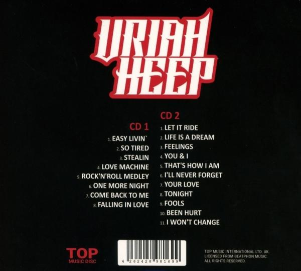 CD-Cover mit Bandnamen, Songtiteln und Informationen.