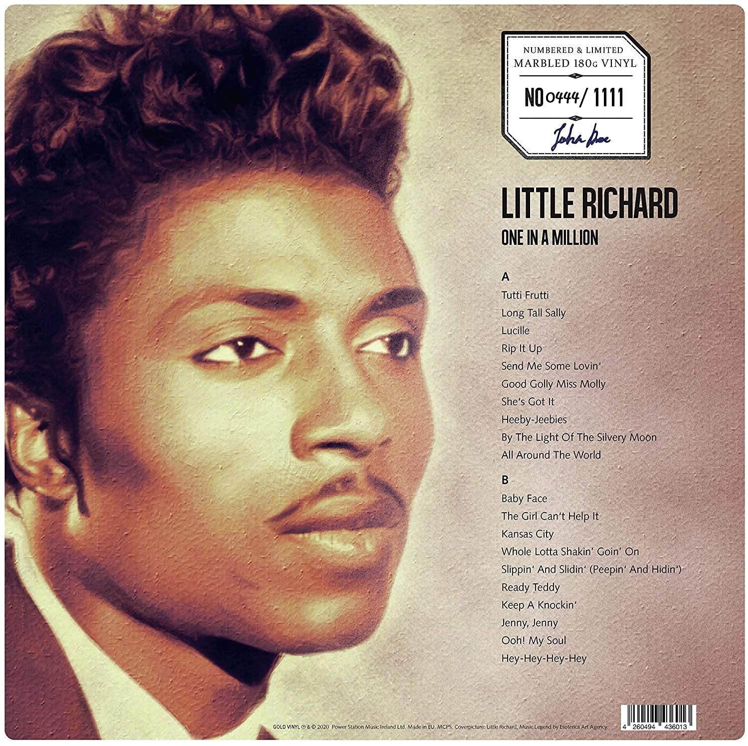 Albumcover von Little Richard, Vintage-Ästhetik.