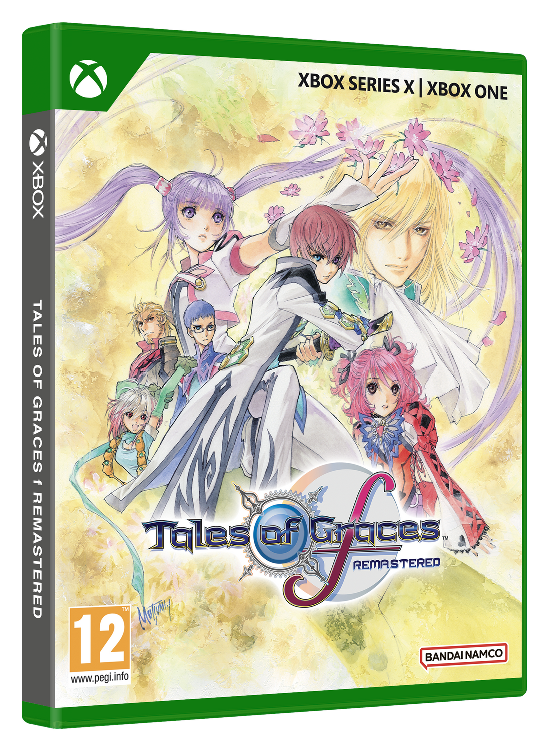 Caja del juego Tales of Graces F Remastered para Xbox Series X/One con personajes de anime.