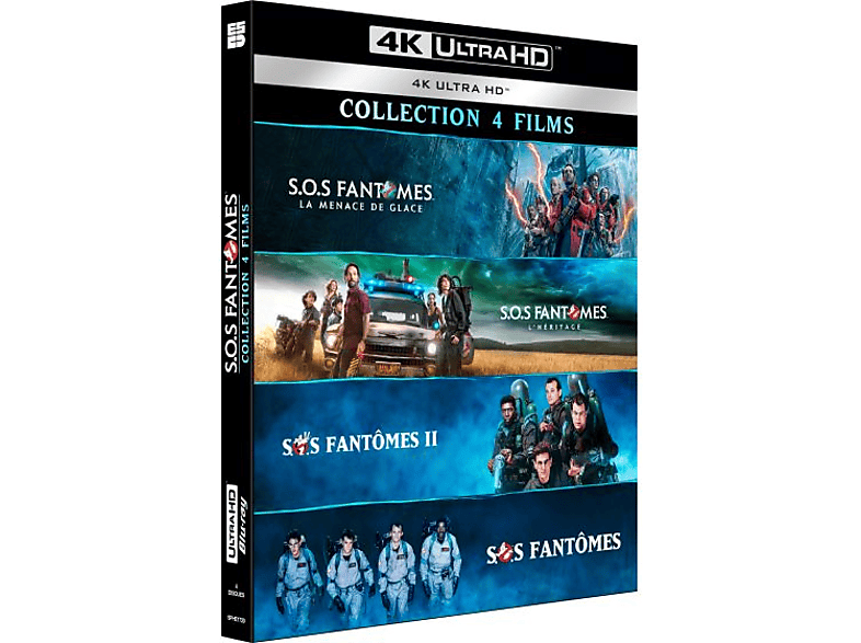 Ghostbusters: 4-Film Collection 4K Blu-ray