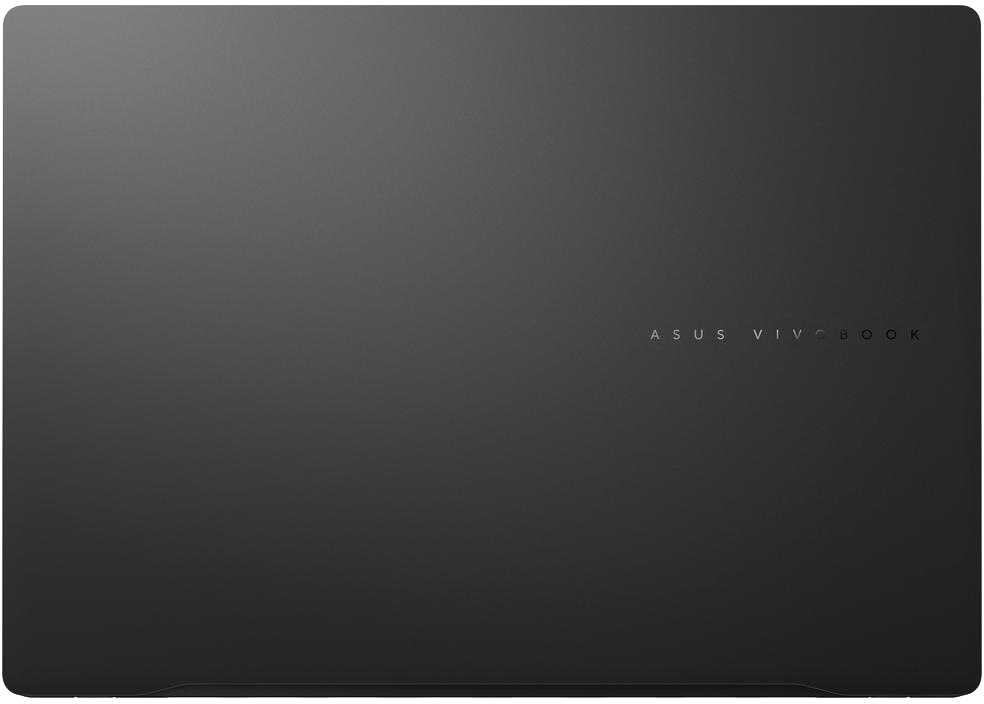 Laptop hátlapja az 'ASUS VIVOBOOK' szöveggel.