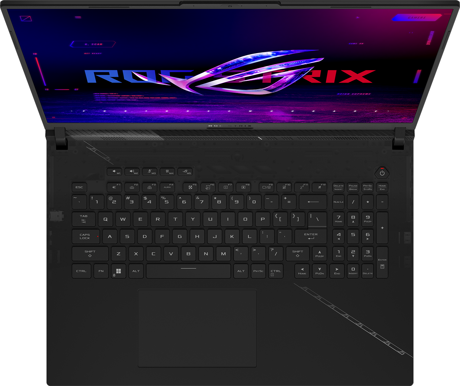 ASUS ROG Strix SCAR 18 G834JYR-R6019W Gamer laptop (18" WQXGA/Core i9/32GB/2048 GB SSD/RTX4090 16GB/Win11H)