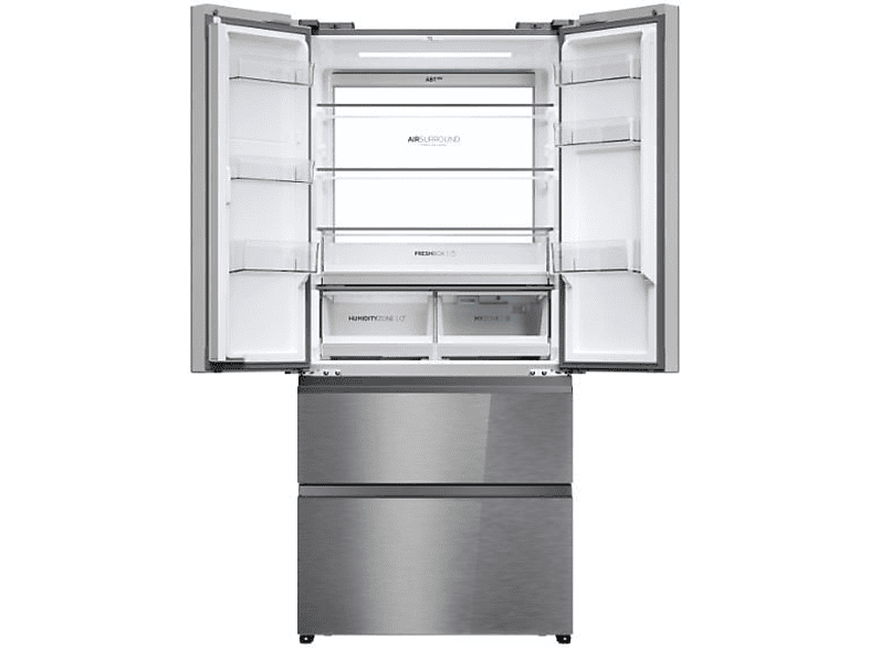 Haier HFR7819ENGC Multi Door French Door 83 Serie 7 Kühl- und Gefrierkombination (E, 1900 mm hoch, No Frost (verminderte Eisbildung), Iconic Glass) — Foto 3 von 4