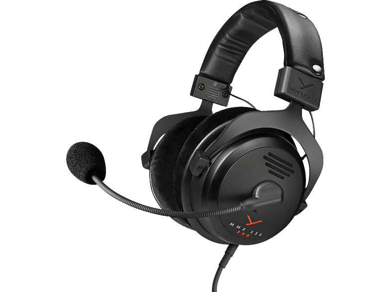 BEYERDYNAMIC MMX 330 PRO, Over-ear Gaming Headset Schwarz