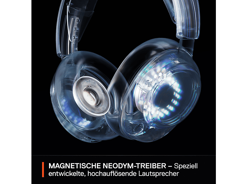 STEEL SERIES Arctis Nova 5, Over-ear Gaming Headset Bluetooth Weiß — Foto 4 von 5