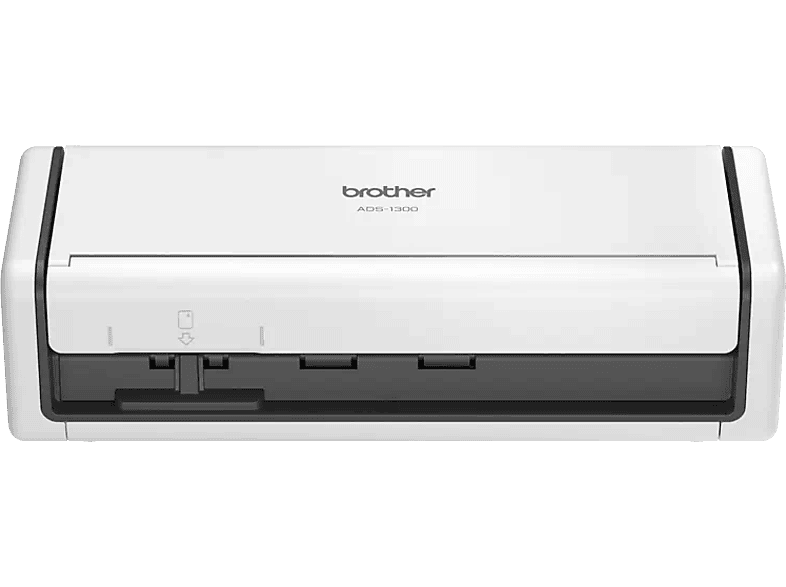 Brother ADS1300, 600 x ppp, 30 ppm, Wi-Fi, Ranura para DNI y tarjetas, Alimentación directa via USB Tipo-C, Blanco