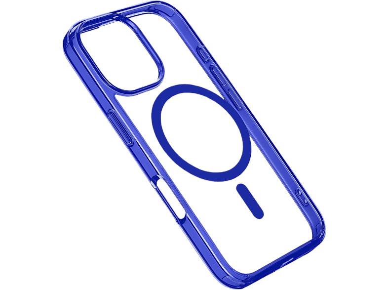 Cellularline Cover Iconic Magsafe Iphone 16 Pro Max Blauw (iconicmagiph16prmb)