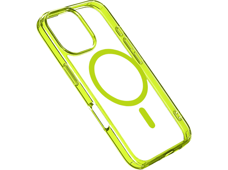 Cellularline Cover Iconic Magsafe Iphone 16 Pro Jaune (iconicmagiph16prol)