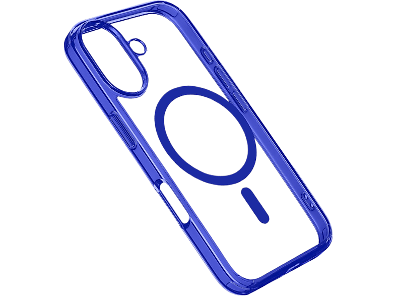 Cellularline Cover Iconic Magsafe Iphone 16 Blauw (iconicmagiph16b)