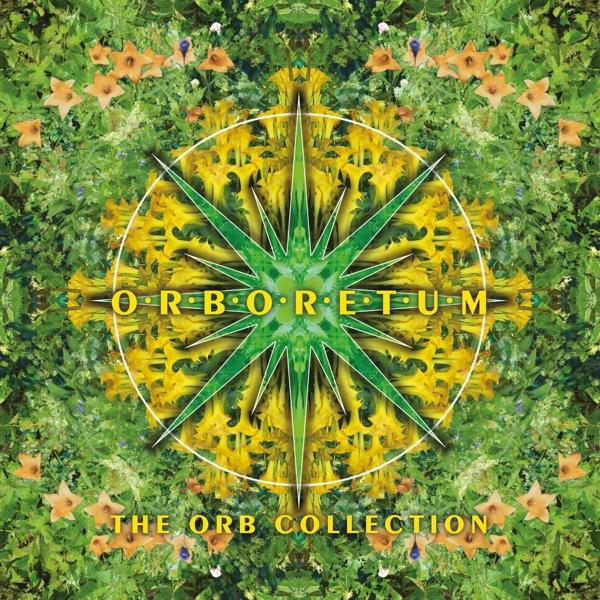 Albumcover mit floralem Design. Mitte: Sternform. Text: ORBOR ETUM, The Orb Collection.