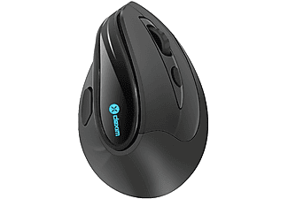 DEXIM Wireless 2.4Ghz & Bluetooth RGB Şarj Edilebilir Ergonomik Dikey Tutuşlu Vertical Kablosuz Mouse_0