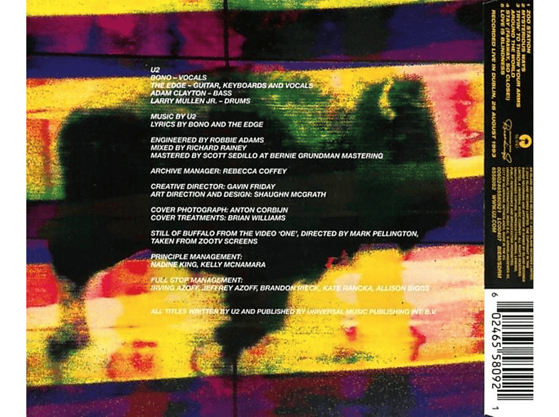 Thumbnail - U2 - ZOO TV Live In Dublin 1993 EP (Ltd.CD) (5 Zoll Single CD (2-Track))