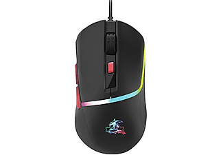 DEXIM Rainbow Led Işıklı 6400 DPI Kablolu Gaming Kablolu Oyuncu Mouse