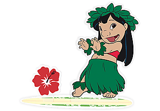 Disney - Lilo & Stitch - Lilo akril figura