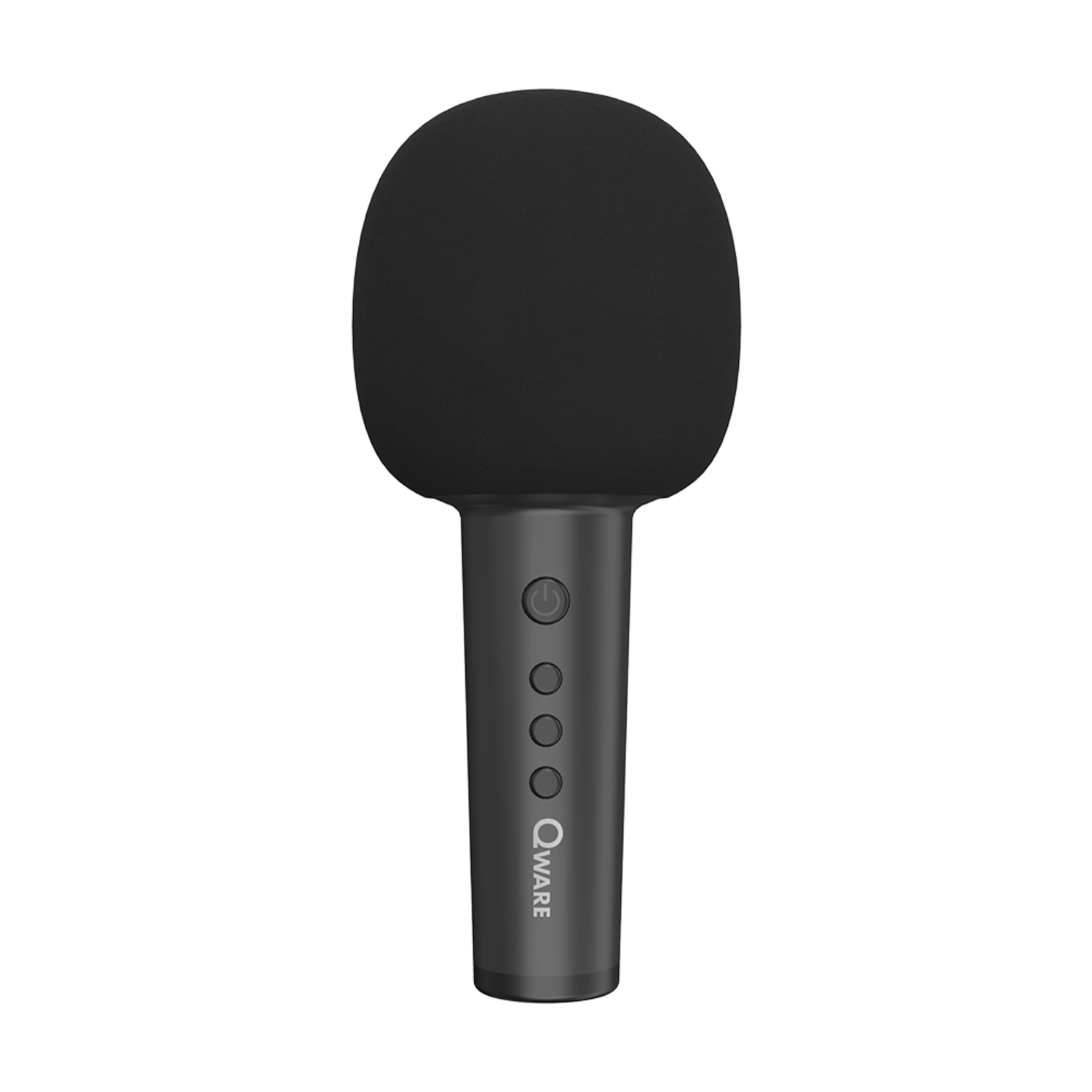 Qware Karaoke Handmicrofoon Zwart