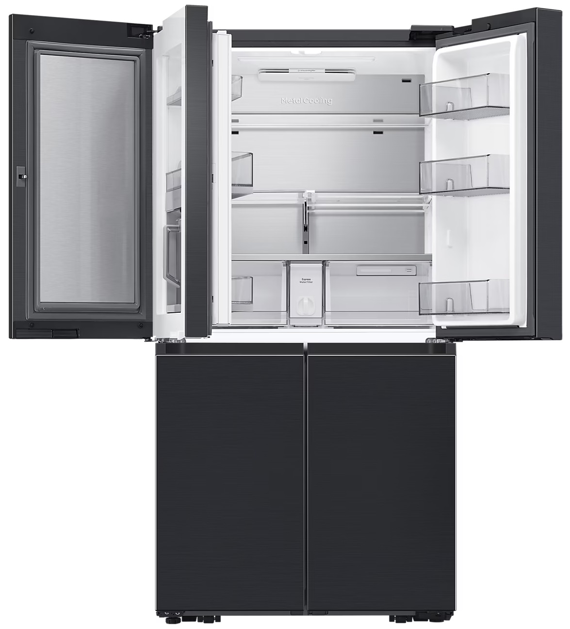 Lodówka Multidoor SAMSUNG RF65DG960ESGEO 183cm Grafitowa stal z połyskiem AI Beverage Center Triple Cooling