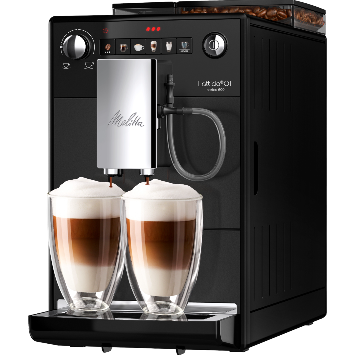 Melitta LATTICIA F300-103 Volautomaat Zwart