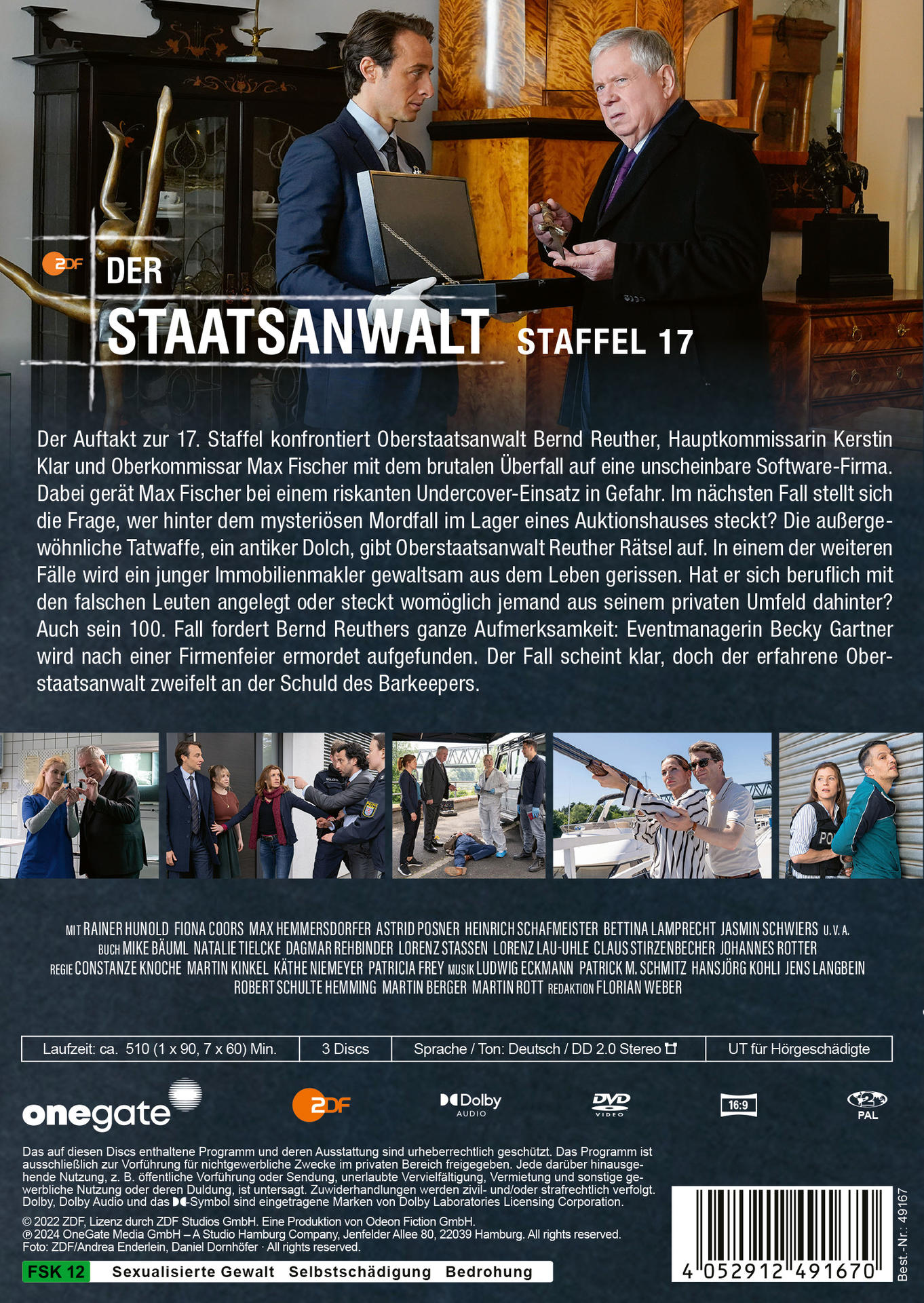 DVD-Hülle mit Text und Bildern zu einer deutschen Fernsehserie. Auf dem Cover sind mehrere Schauspieler zu sehen.