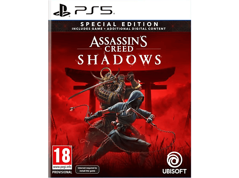 Ubisoft Assassin's Creed Shadows Special Edition Nl/fr PS5