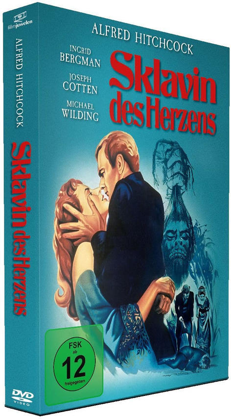 DVD-Box von "Sklavin des Herzens" mit einem Paar auf dem Cover. Text auf Deutsch.