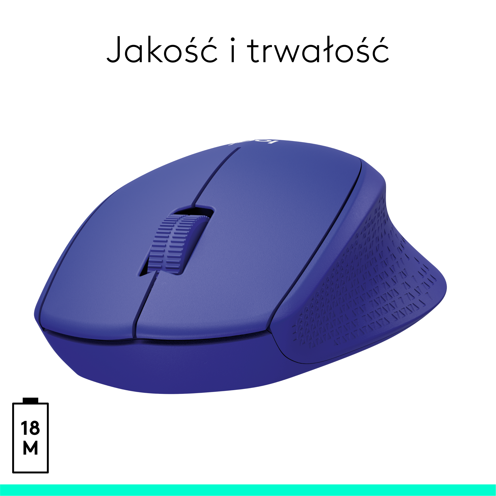 Mysz LOGITECH M330 Silent Plus Niebieski 910-004910