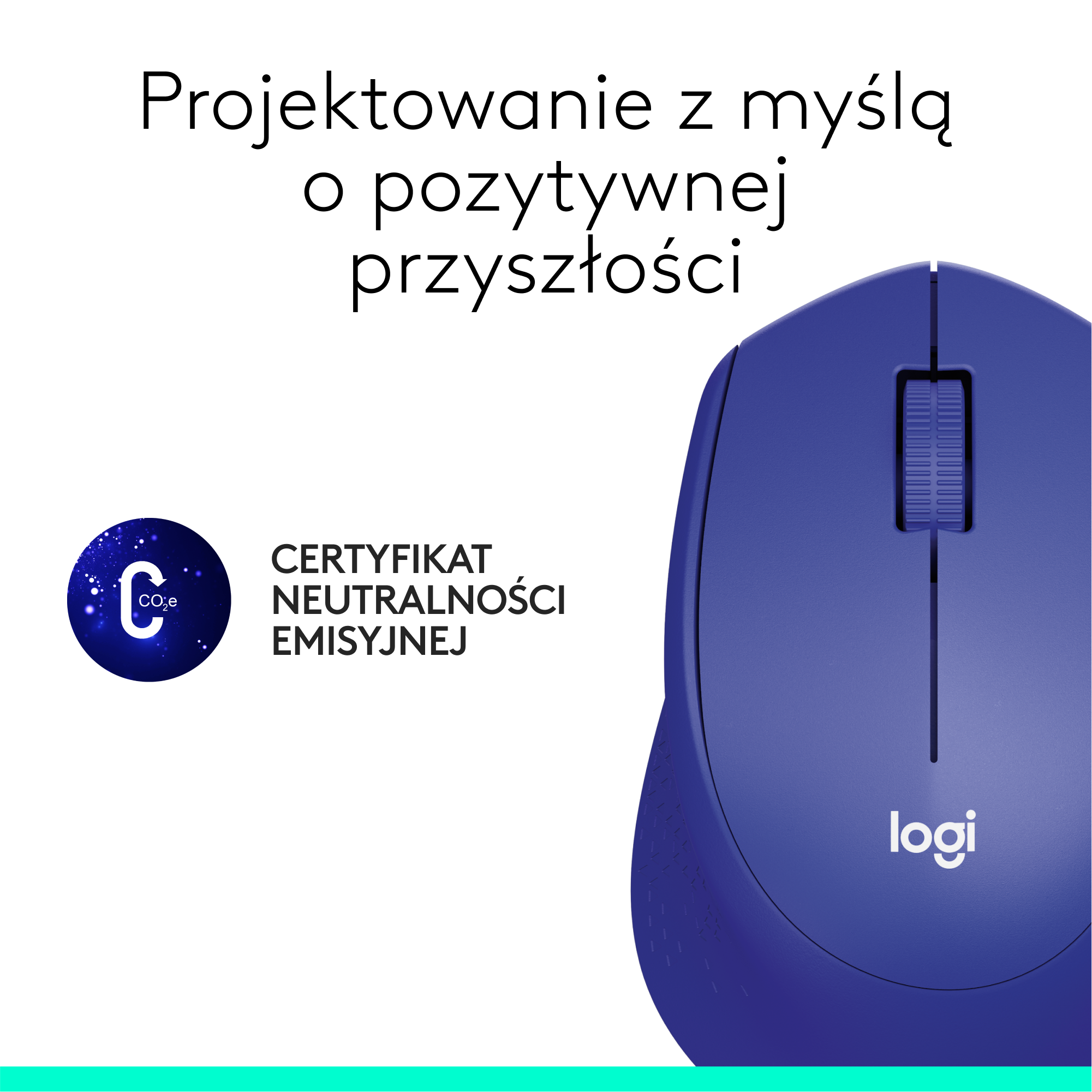 Mysz LOGITECH M330 Silent Plus Niebieski 910-004910