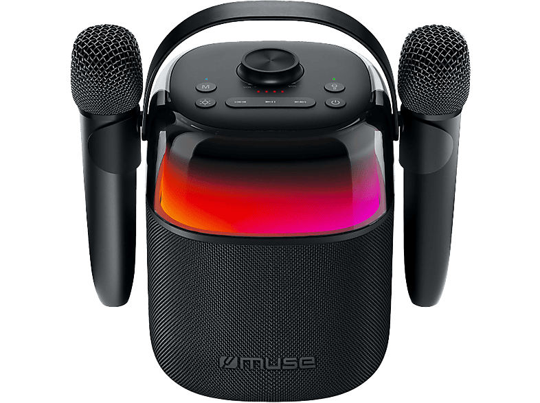 MUSE M-530 KA mikrofonos, karaoke bluetooth hangszóró