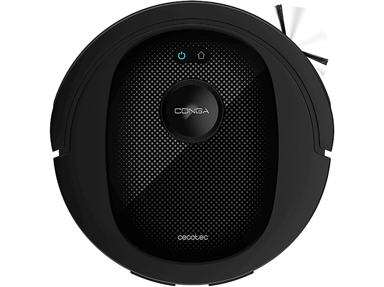 Cecotec Conga 7490 Ultimate Genesis, 4en1, 2600 Pa, Láser, 120 min, Wi-Fi, App, Black