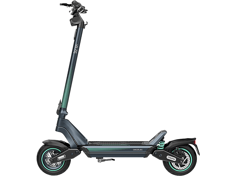 REACONDICIONADO Seminuevo Bueno Patinete eléctrico - Cecotec Bongo Serie Y65, 1200W, 500W nominal, Autonomía 65km, Inclinación 20%, e-ABS