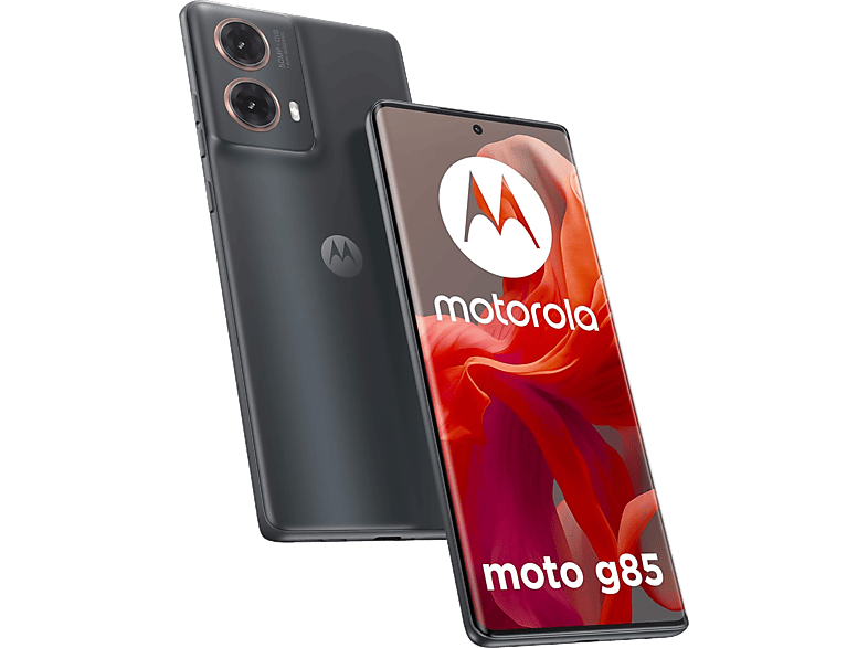 Móvil - Motorola g85 5G, Urban Grey, 256 GB, 12 GB RAM, 6.67" pOLED FHD+ 120Hz, Snapdragon 6s de 3.ª gen., 5000 mAh, Android