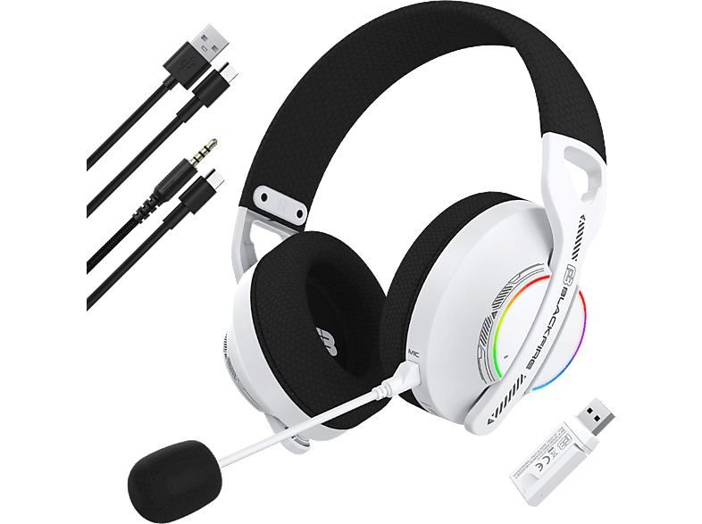 Auriculares gaming Ardistel BLACKFIRE® BFXW100 PRO, 3 modos de