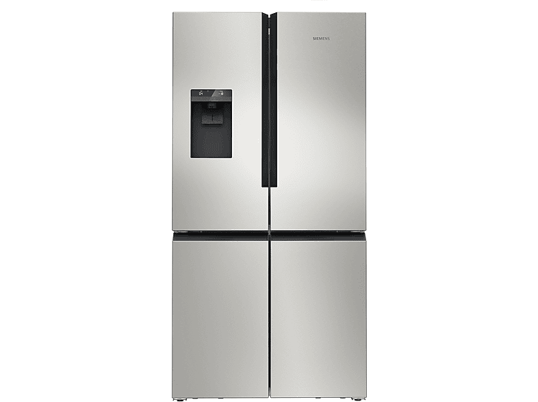 Siemens KF96IapeA iQ500 Side by Side, Kühl- und Gefrierkombination (574 l, E, 1830 mm hoch, No Frost (verminderte Eisbildung), Gebürsteter Stahl AntiFingerprint)