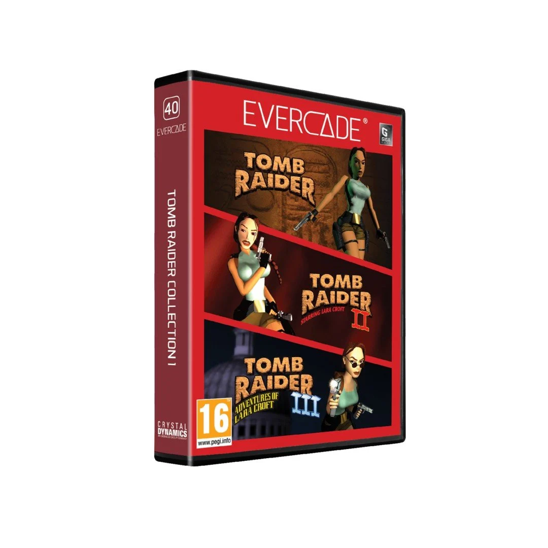 Zestaw gier EVERCADE Tomb Raider Collection