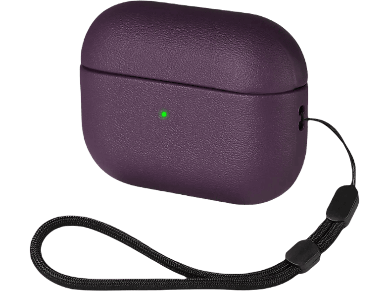 PIILI Airpods Pro 2 Silikon Kılıf Mor_0