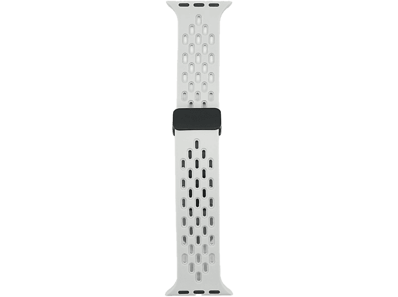 PIILI Apple Watch  42-44-45-49 mm Okeanos Silikon Saat Kayışı Gri_0