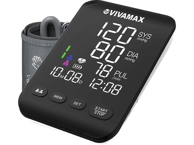 VIVAMAX V31 felkaros vérnyomásmérő bluetooth funkcióval