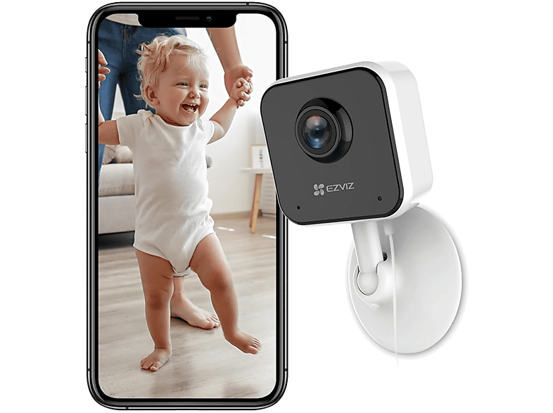 EZVIZ H1C, Indoor Überwachungskamera, Weiss