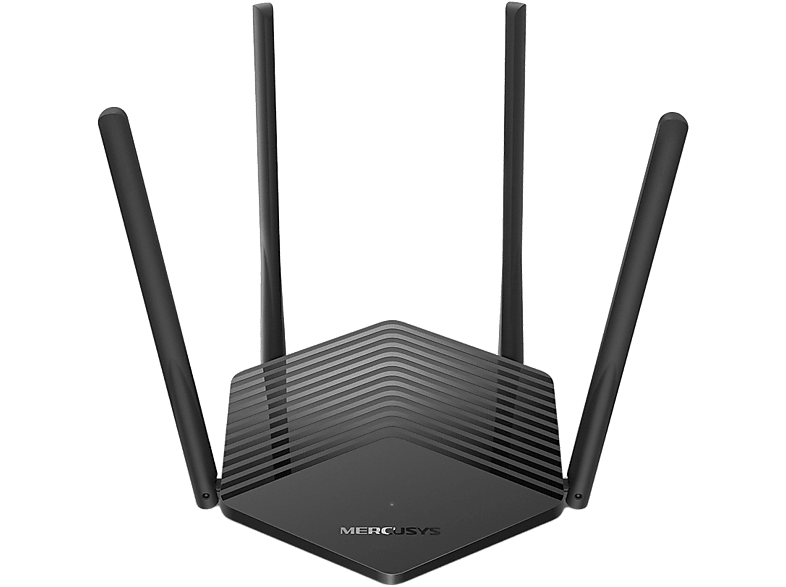 MERCUSYS AX1500 kétsávos Wi-Fi 6 router, 2x Gigabit LAN, fekete (MR1500X)