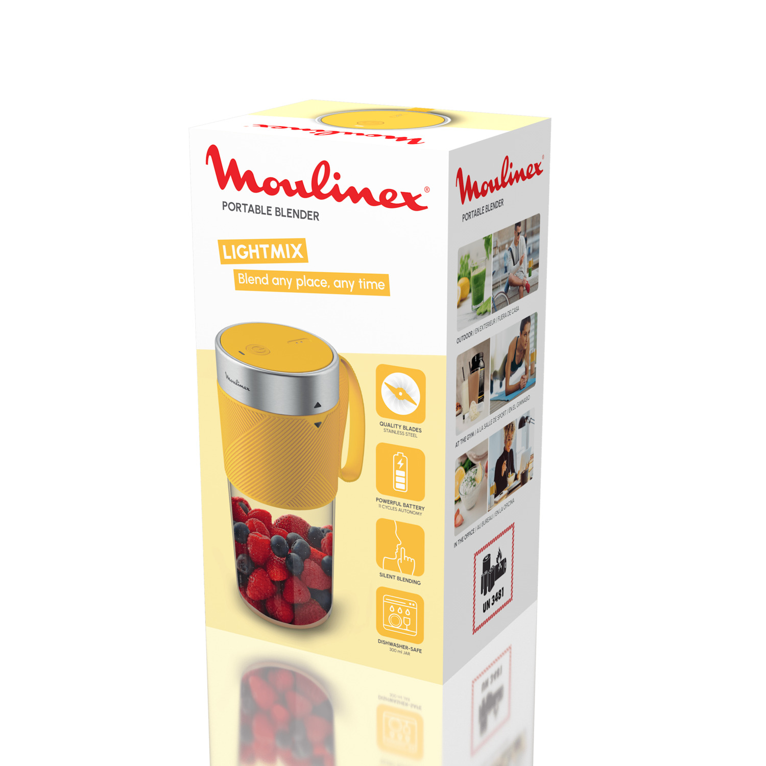 MOULINEX Portable Blender (LM1C0210)