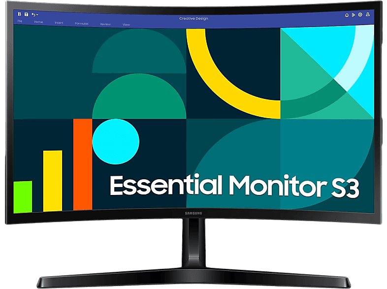 SAMSUNG S24D366GAUXEN 24'' Ívelt FullHD 100 Hz 16:9 VA LED Monitor