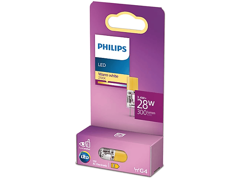 Philips LED 28W G4 WW 12V ND micro SRT6; Leuchtmittel — Foto 2 von 2