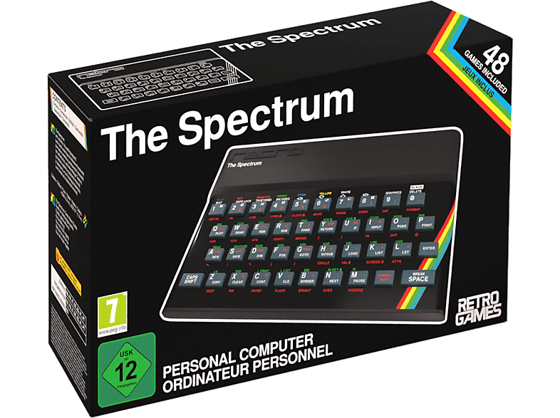 Retro Games The Spectrum /Mehrsprachig; Heimcomputer