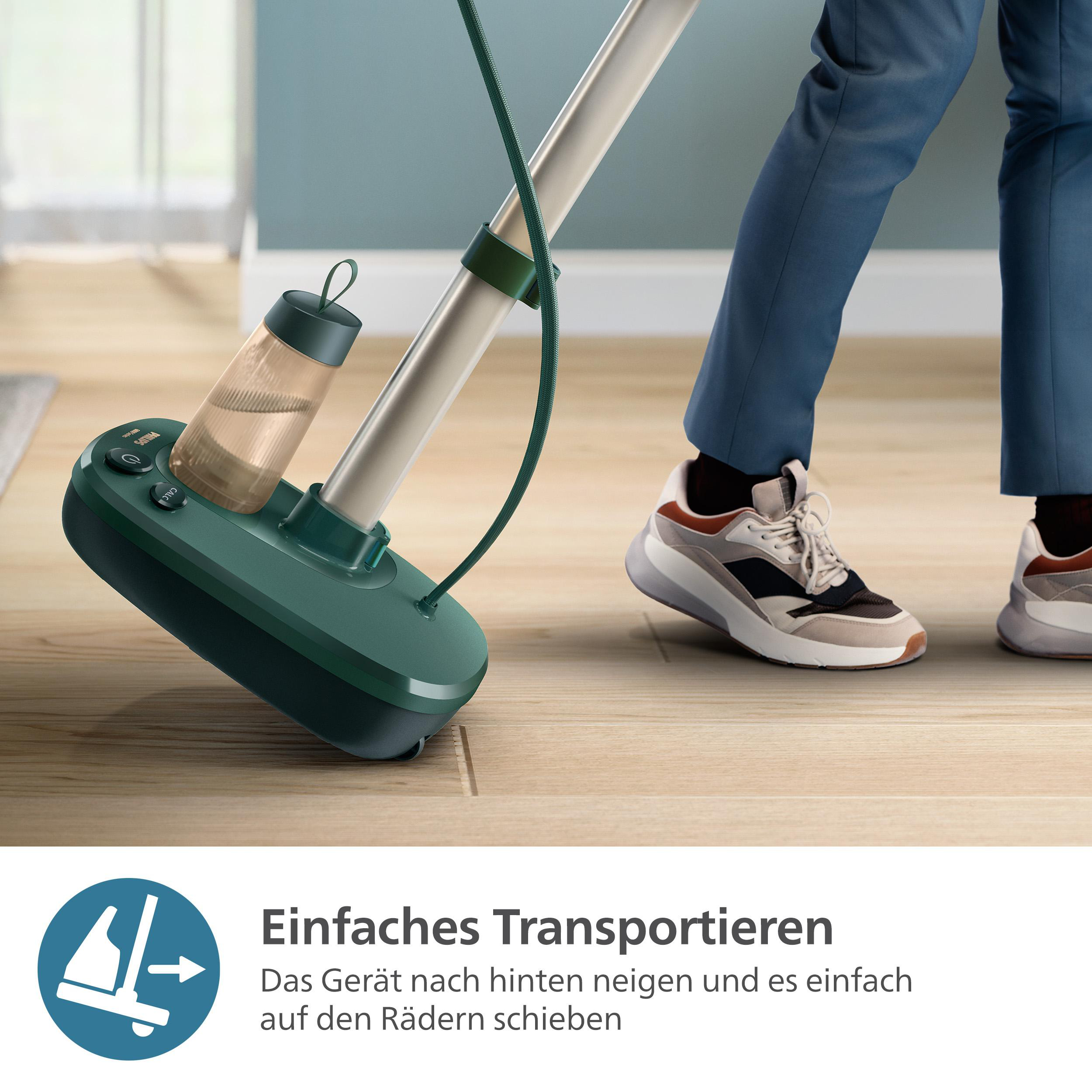 Weiße Apple AirPods, Nahaufnahme der Ohrhörer, auf weißem Hintergrund.