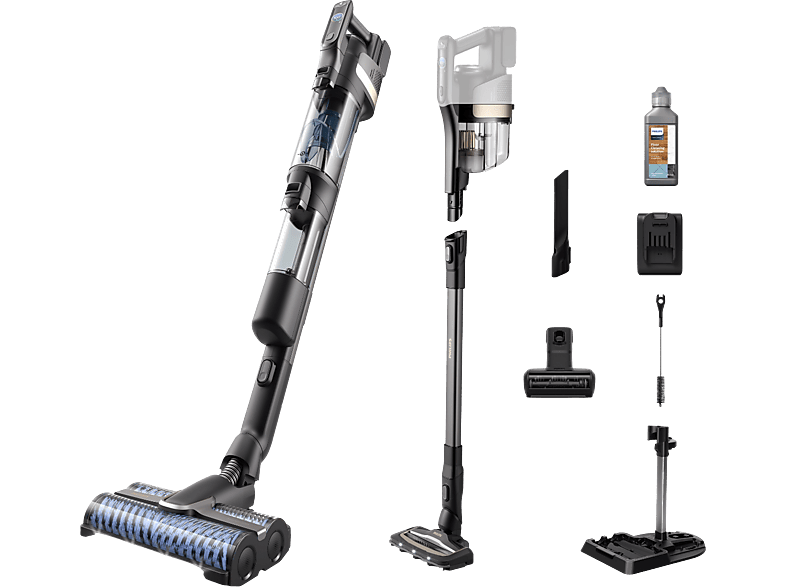 Philips XW9463/11 9000er Serie AquaTrio Kabelloser Nass- und Trockensauger, Schwarz