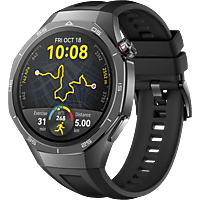 MediaMarkt HUAWEI WATCH GT5 Pro 46 mm Smartwatch Zwart aanbieding